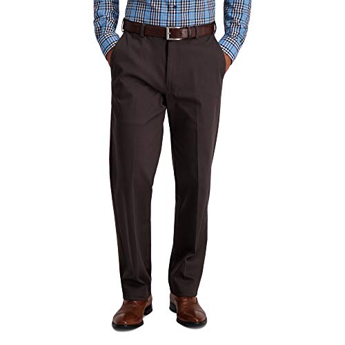 Image of Haggar Men's Classic Fit Iron Free Premium Khaki Casual Pant