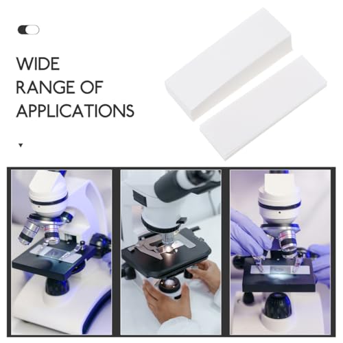 Image of iplusmile Chromatography Paper Strips Lab Filter Paper for Science Experiments Blotting and Dust Removal 600 Sheets X 6 Sets 3.14 X 1.02 X 0.03 in for Laboratory Cleaning