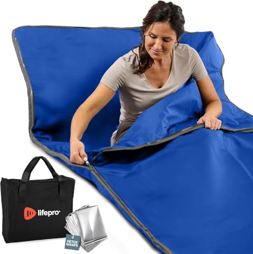 Lifepro Infrared Sauna Blanket for Detox & Relaxation – Low