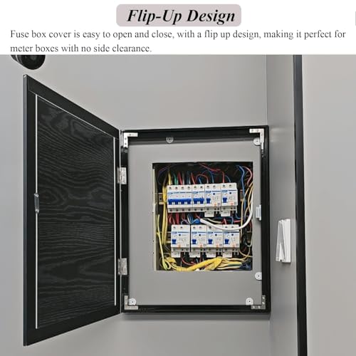 Cache-compteur électrique multicolore pour masquer un tableau mural - 6