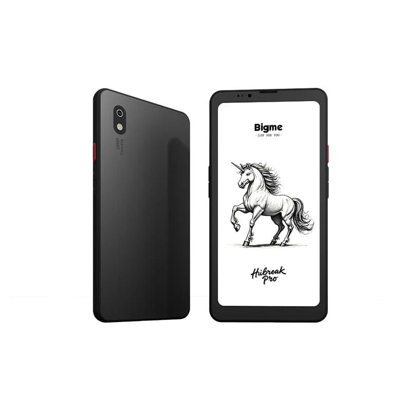 Amazon | Bigme E-Ink 6.1インチ携帯電話 8+256GB Android 14