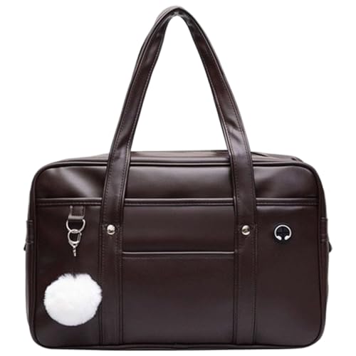 Licsaliwe Japanese School Bag Brown