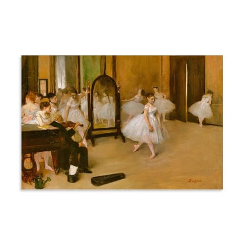 Peinture décoration murale pour salon Edgar Degas : habillez vos murs blancs