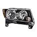 TYC 20-9165-80-1 Replacement right Head Lamp (Compatible with JEEP COMPASS), 1 Pack