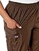 Cherokee womens Workwear Elastic Waist Cargo medical scrubs pants, Chocolate, XX-Large US