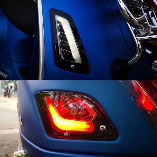 Luz de intermitente trasera Vespa GTS300 mayor visibilidad 3