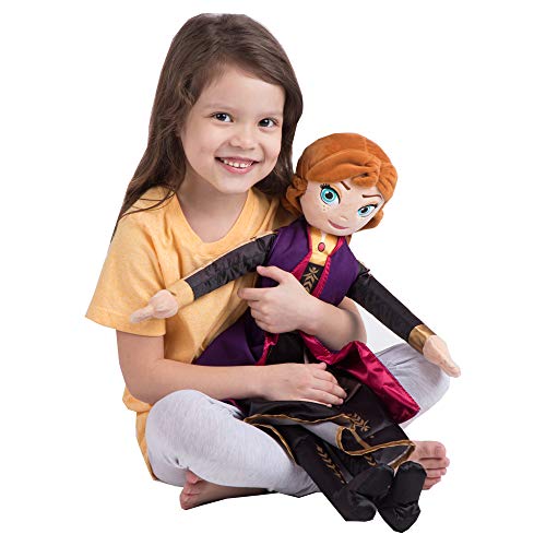 Image of Franco Kids Bedding Super Soft Plush Snuggle Cuddle Pillow, One Size, Disney Frozen 2 Anna