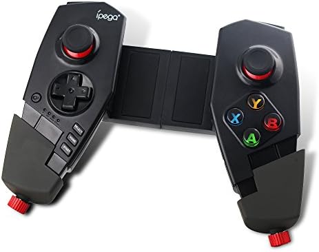 PG-9055 Red Spider Bluetooth 3.0 Gamepad Deformation grip Game Gaming Controller Wireless Telescopic Stand Joystick for IOS Iphone 6/6s Android Smartphone/Tablet Windows PC TV BOX