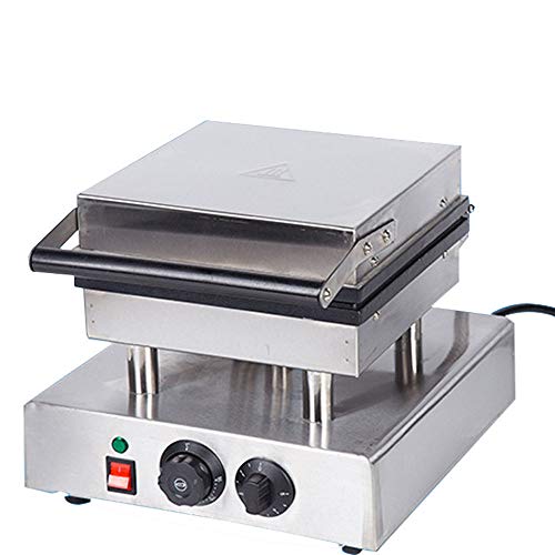 Gaone Commerciale Belga Creatore della Cialda Antiaderente, Macchina 2-Slice Waffle Ferro Elettrico Waffle per Cialde, Patate Schiacciate, Omelette Adatto per Ristorante Panetterie Snack Bar,220V