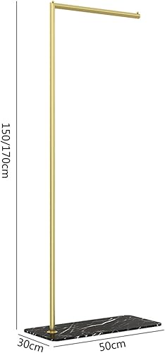 Miniatura 2 de Coat Display Stand, Tall Metal Clothing Rack Garment Racks Clothing Rail With Marble Base Slim Bedroom Hanging Rack For Corner