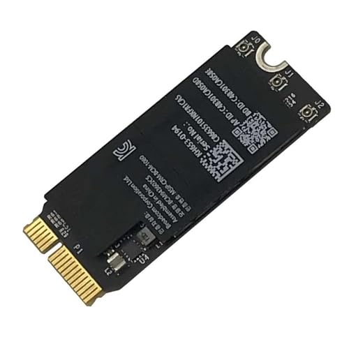 Aokyitzm Airport Wireless Network Card, 2.4G/5Ghz Gigabit WiFi Bluetooth 4.0 Dual-Band Network Card BCM943602CS/BCM943602CSAX for MacBook Pro Retina 13