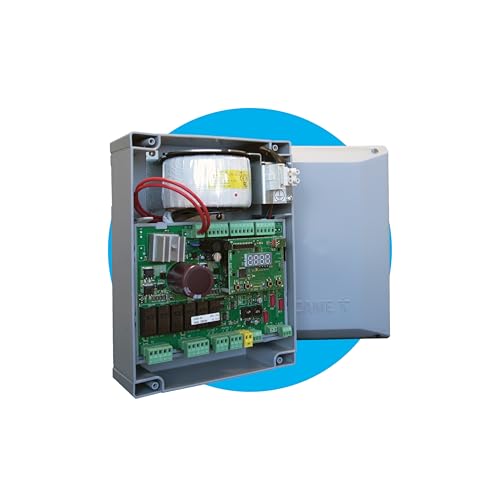 CAME Quadro Comando ZLX24MA universale con alimentazione a 230 V AC per cancelli a due ante battenti a 24 V con display di programmazione e segnalazione