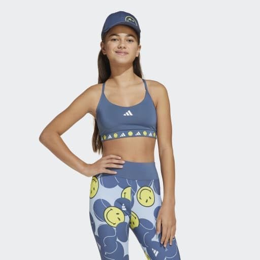 adidas Girls' Smiley World Training Bra2