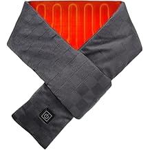 Cozy Usb Heated Scarf For Men And Women, Smart Rechargeable Winter Neck Warmer, Washable, Versatile Neck Warmer, Versatile Heating Scarf For Winter
