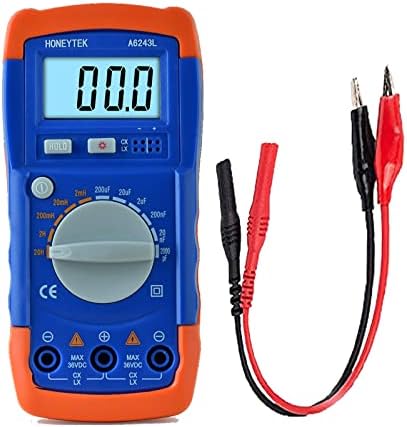 HONEYTEK A6243L Digital Inductance Meter Electronic Capacitance Tester Inductance/Capacitor Test Table