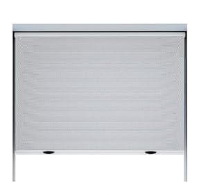 Amig MR01 Aufrollbares Moskitonetz 140x140 Weiß/Grau