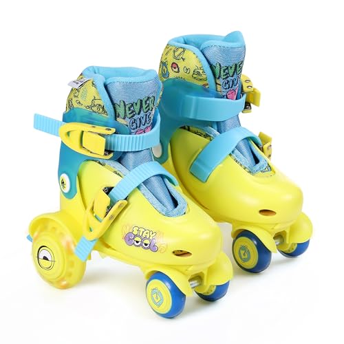 Image of Trainer Skates for Kids, Light Up LED Wheels, Adjustable