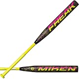 Miken | Freak Splatter Slowpitch Softball Bat | USA | MSA6FRKL | Maxload | 2 Pc. Composite | 13.5' Barrel | 26 oz