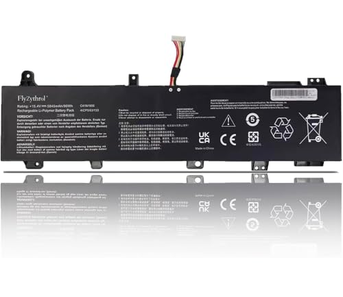FlyZythrol 90Wh C41N1906-1 Batería compatible con ASUS ROG Zephyrus Duo 15 GX550 TUF Gaming A15 FA506 FA506QR 2021 A17 FX766IU F15 FX506 FA506IV FA566IV FA706IU B0B20B20B20 0-036. 20000 0B200-03590000