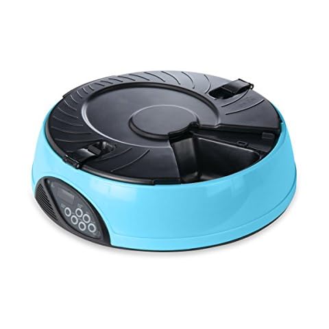 PETCUTE Automatischer Futterspender Haustier Futterautomat Programmierbar Cover