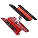 RC Car Work Stand Repair Workstation Aluminum Alloy Hobby Tools for 1/10 1/12 1/16 1/18 Truck Buggy On Road Touring Drift (Red)