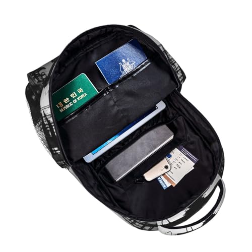 Sac à dos décontracté pour ordinateur portable léger pour éviter le mal de dos