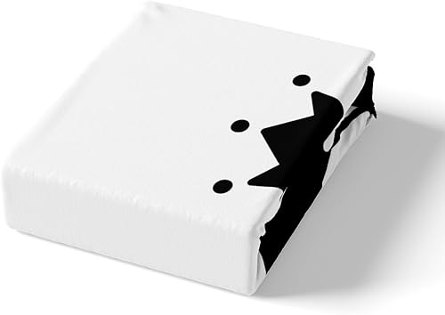 Miniatura 4 de Feelyou Juego de funda de edredón de corona, Queen y King, para él y ella, juego de ropa de cama a juego para parejas, regalos románticos del día de