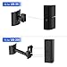 Angle Adjustable Speaker Mount for Bose Speaker Wall Mounts - Wall & Ceiling Mount for Bose UB-20 Series II, SoundTouch, CineMate, Lifestyle, Acoustimass, Cube Surround Sound Speakers Bracket, Black