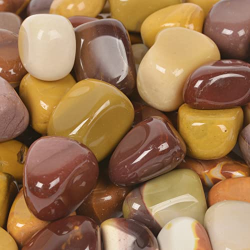Image of 100 grams Small Tumbled Chips Polished Crushed Stone Crystal Healing Embellishments