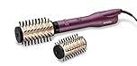BaByliss AS950E Big Hair Dual Warmluftbürste 2-teiliges Set, pink black