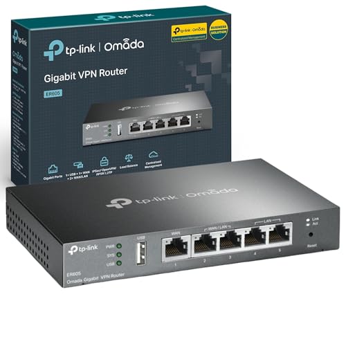 TP-Link SafeStream Gigabit VPN Router ER605