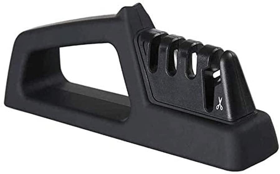 JYYBN Kitchen Knife Sharpener- 4-Stage Chef Knife Sharpener To Restore Non-Serrated Knife Blades Quickly Safely And Easy To