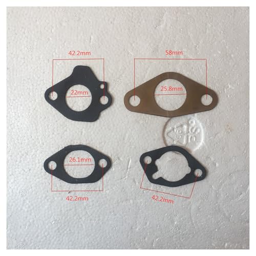 Kit de joints pour WM170 WM130 169CC - Couvercle de cylindre, carter et isolant - 4