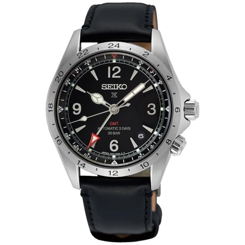 Seiko Prospex - Reloj automático para hombre Alpinist Mechanical GMT SPB379J1, Correa