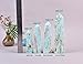 AMOYSTONE Healing Crystal Tower Wands Hemimorphite Large Obelisk for Home Décor Crystal Grid Therapy 1.3-1.7 LBS