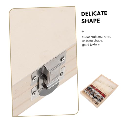 Set de 5 brocas para madera con punta de carburo miniatura 3
