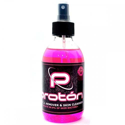 Protone Stencil Remover & Skin Cleanser Rosa - 250 ml