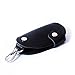 Car&Door Key Case Soft Leather Handmade for Men Women, black,