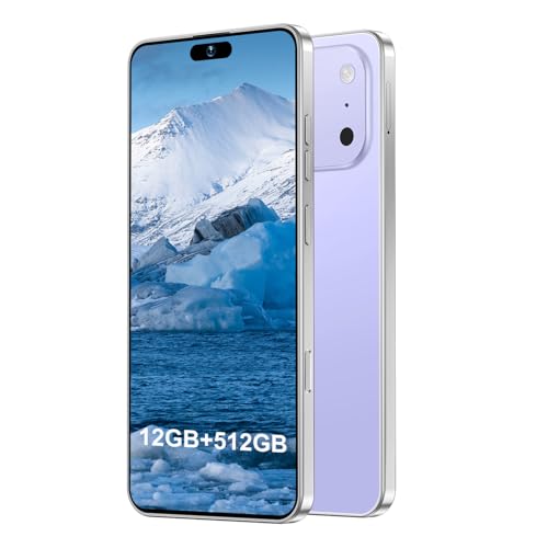 Image of 17PROMA X Smartphone: Snapdragon 8 Gen 3, 12GB RAM + 512GB Storage, 7000mAh Battery, 6.99-inch Display, 68MP+108MP Camera, Android 15, 5G, Dual SIM - Superior OS Outperforms Competitors (Pale purple)