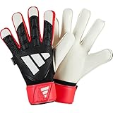 adidas Unisex Goalkeeper Glove Match FINGERSAVE JUNIOR, Black/Black/White, 3