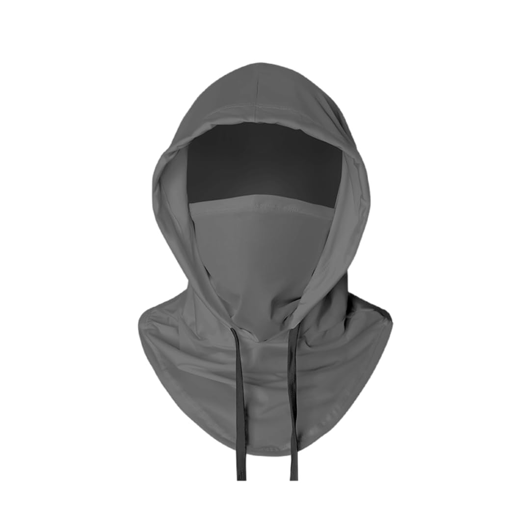 Excefore Cooling Balaclava Face Mask Cover, Sun UV Protection Hood, Breathable Long Neck Covers for Men, Women, Outdoor Sports, Cycling, Motorcycle, Fishing, Dark Grey