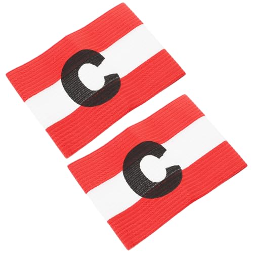 Gatuida 2 Piezas Brazaletes de para Fútbol Brazalete Elástico de Nylon Reutilizable para Adultos y Diseño Flexible para Deportes Equipo