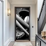 Selbstklebend Türbekleben Baseball Türtapete 90x210 cm, TürPoster Baseball Sport Türbilder 3D Türaufkleber Dekoration Poster Tapete Türfolie, PVC Fototapete Wandtattoo Tür Tapeten m.2022