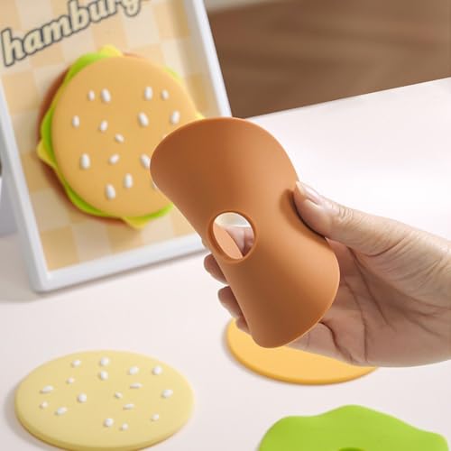 Dessous de verre en silicone antidérapant magnétique pour cuisine - 6