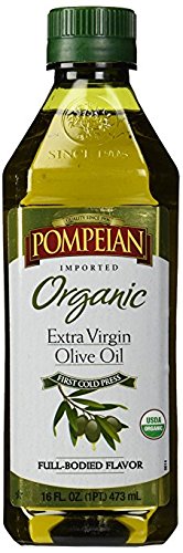 Pompeian Organic Extra Virgin Olive Oil 16 oz ( 2 Pack)2