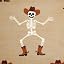 Skeleton Rodeo Brown