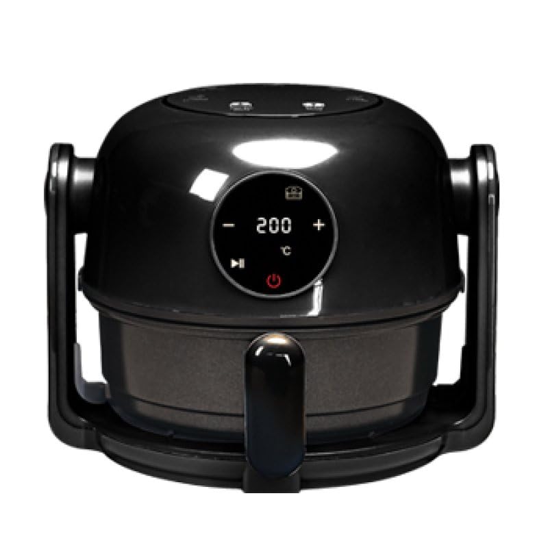 Pennine Leisure Multi-Functional Digital Air Fryer and Hob, 800W, Black, 3.5L Capacity, Model HW1901, with Glass Lid and Cooking Pot