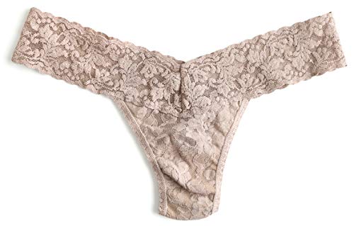 hanky panky - Signature Lace Low Rise Thongs for Women | One Size 4-14 | Lacy Lingerie Underwear | 3 or 5 pack4