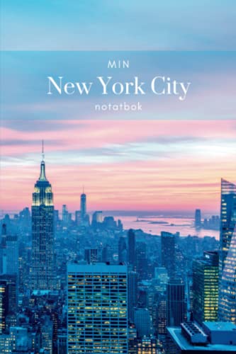 Min New York City Notatbok: New York Notatbok på norsk | Manhattan Bok med linjer | NYC Reisedagbok | 120 sider | 6 x 9 inch (Norwegian Edition)