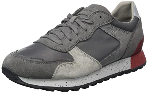 Preisvergleich Produktbild Geox Herren U Ponente Sneakers, Grau, 46 EU